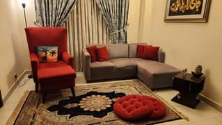5 seater sofa set with floor cushions