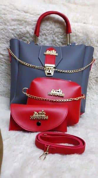 Sale Sale Sale Women's Leather Handbag Pack of 4 1