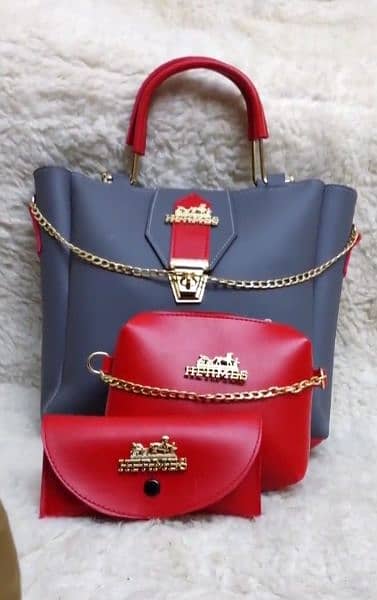 Sale Sale Sale Women's Leather Handbag Pack of 4 2