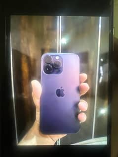 iPhone 14 Pro Max deep purple colour 128 gb