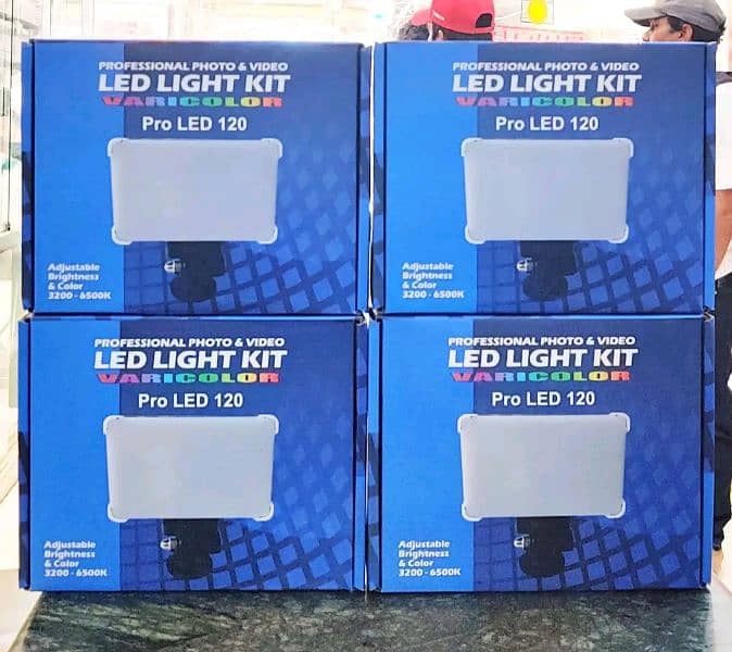 Pro Led 120 | RGB Light Kit | Rechargeable 0
