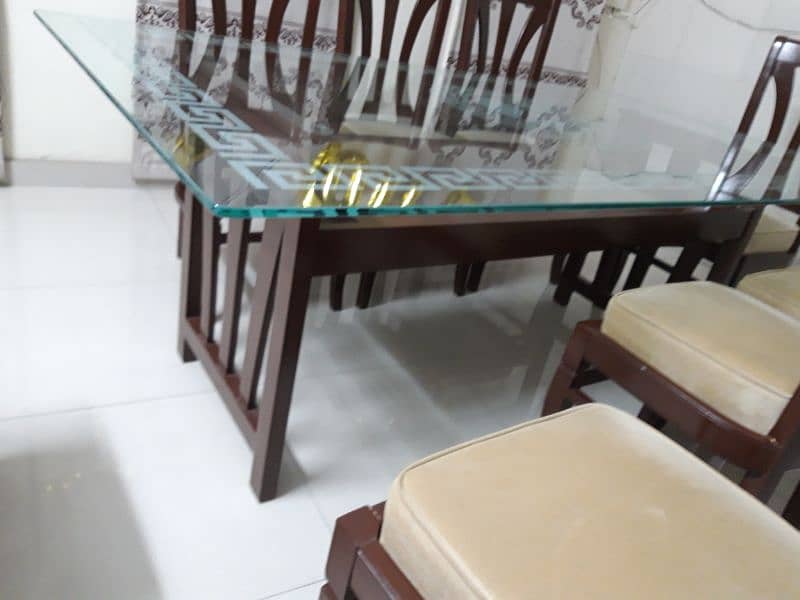 Dining table with 8 chairs 6