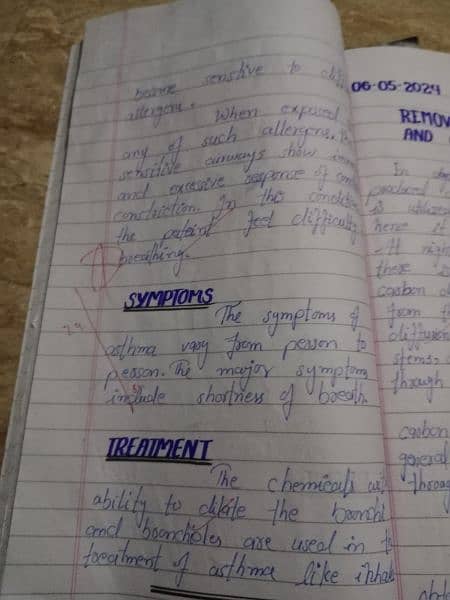 hand writing assignments 19