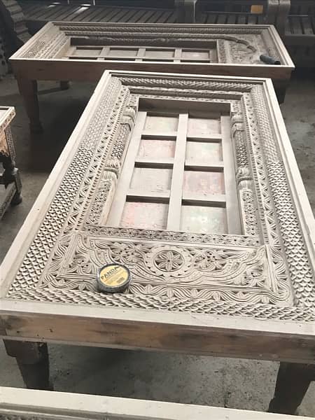 antique Doors and tables 0