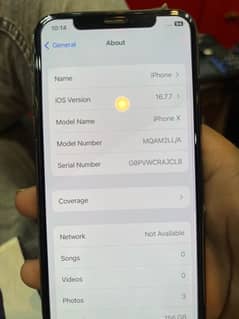 Iphone X 256GB Pta approved