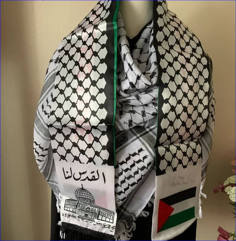 Palestine Flag, keffiyeh, Scarf, Muffler , Pakistan Flag , Logo Flag 9