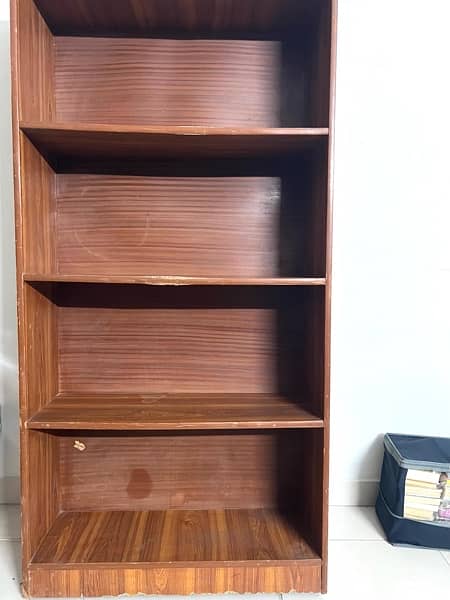 Wooden Bookshelf  6 feet 2
