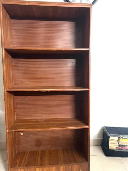 Wooden Bookshelf  6 feet 4