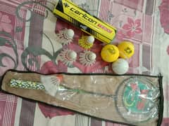 badminton and cricket accessories