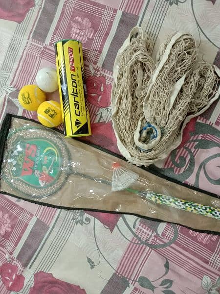 badminton and cricket accessories 1