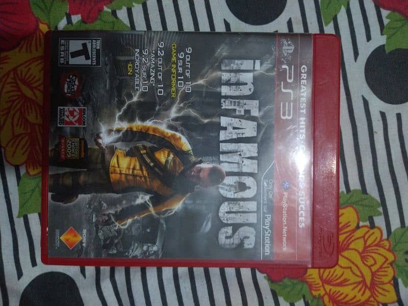 Play station 3 game INFAMOUS 0