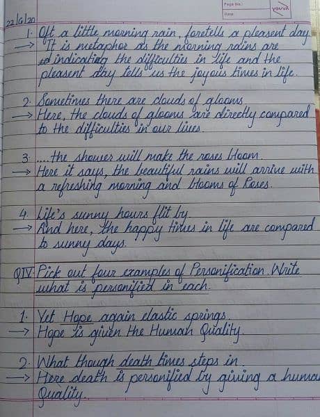 Handwriting assignment work 3