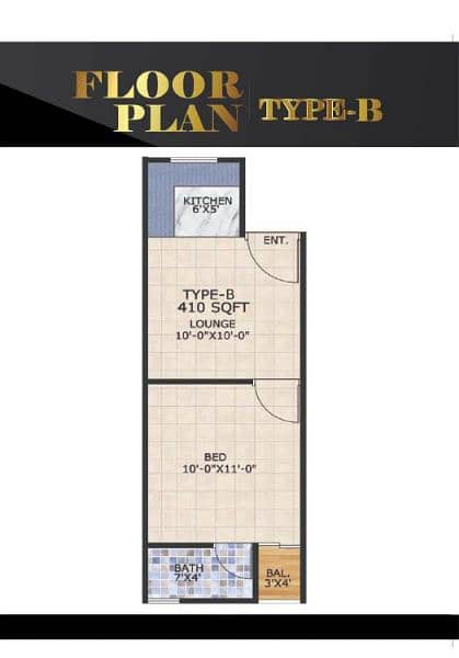 Flat Available Easy Flexible Payment Plan 1 bed lounge 10