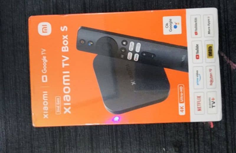 New Xiaomi Mi Box S (2nd Generation) Google TV 4K Smart  Box For Sale 2