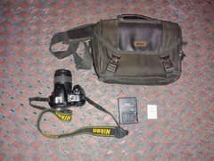 Bluetooth Dslr Camera Nikon d3400 with Af-p 18-55mm Vr lens for sale
