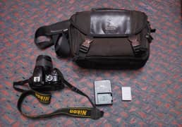 Bluetooth Dslr Camera Nikon d3400 with Af-p 18-55mm Vr lens for sale 0