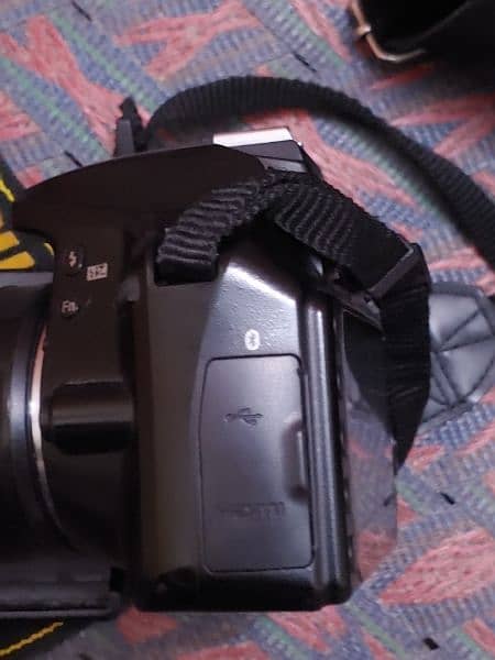 Bluetooth Dslr Camera Nikon d3400 with Af-p 18-55mm Vr lens for sale 6