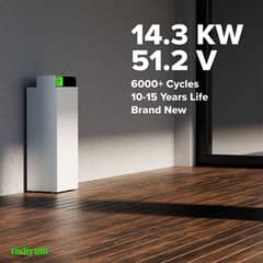 51.2 V, 280AH,14.3 KW Lithium Battery 6000+ Cycles Lifepo4 Battery