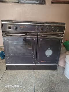 cannon electric and Gas glass oven with five burners
