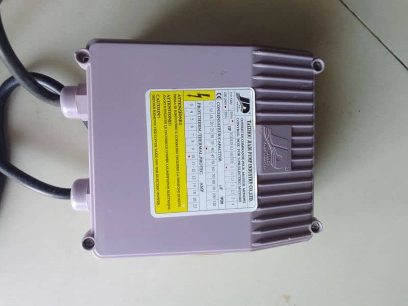 1.5 hp submersible pump with control penal 3