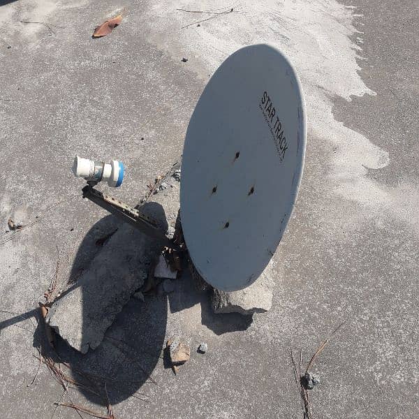 2 feet dish antenna available with Ku band lnb 0