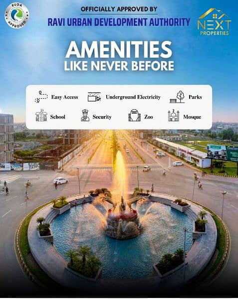 ParkViewCityLahore Launched Royal Avenue Booking just 7.5lak say 3