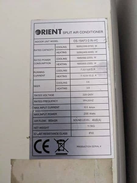 Orient prime series Dc inverter 5