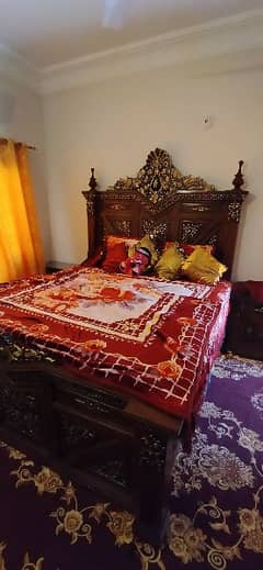 chinioti double bed for sell