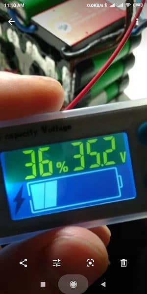 10-100V LCD Car Acid Lead Lithium Battery Capacity Indicator Di 5
