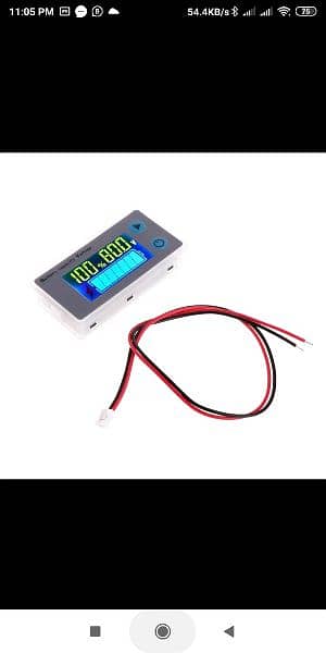 10-100V LCD Car Acid Lead Lithium Battery Capacity Indicator Di 10