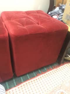 Square Foam Chair Puffy