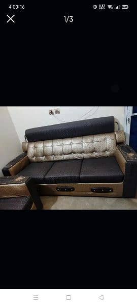 wooden sofa set 0