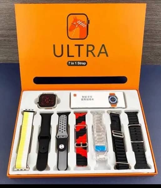 ULTRA 7 In 1 Strap Smart Watch 2.01 Display 2