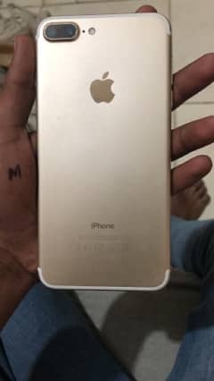 iphone 7plus pta approved 32 gb betery 100 finger faild all ok