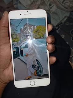 I phone 7 plus with box  128GB battery 100