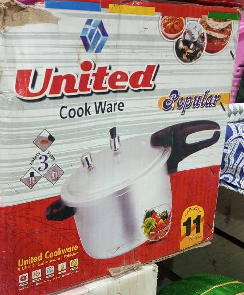 United cooker 11 litter capacity. 0