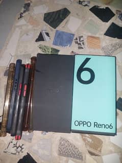 oppo reno 6 box and covers