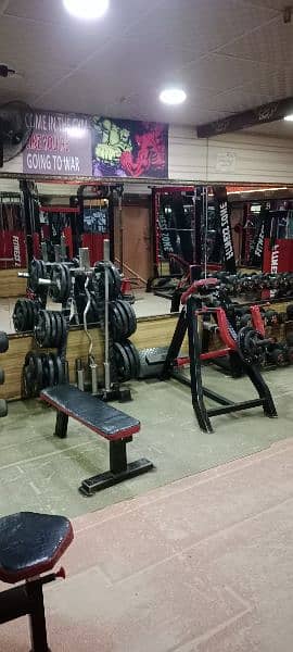 gym equipments complete 7