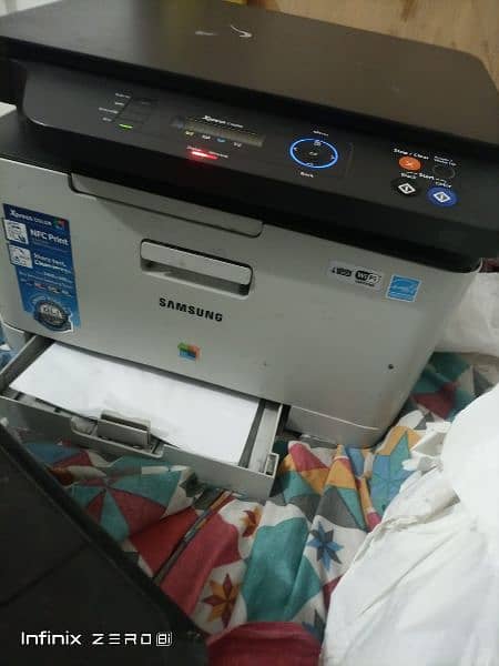 Samsung color printer xpress c460w urgent sale 0