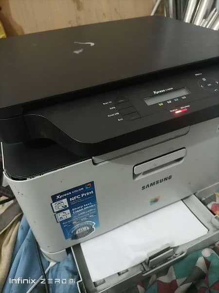 Samsung color printer xpress c460w urgent sale 4