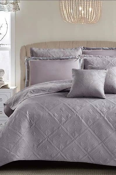 7 pcs luxury comforter set 1