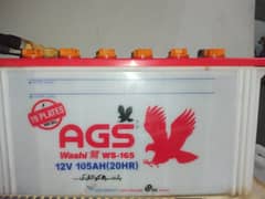 AGS Washi WS 165 (19 Plates) Battery
