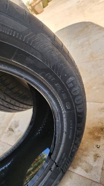 16 rim size tyre orignal goodyear 22 manufactured date 2