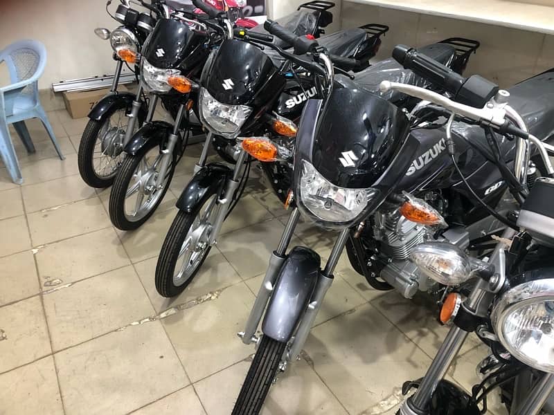 SUZUKI GD 110S 2024 BRAND NEW WITH REGISTRATION  & JUMBO PACKAGE 7