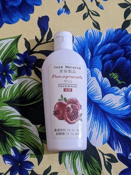 cure Naturie face wash 3