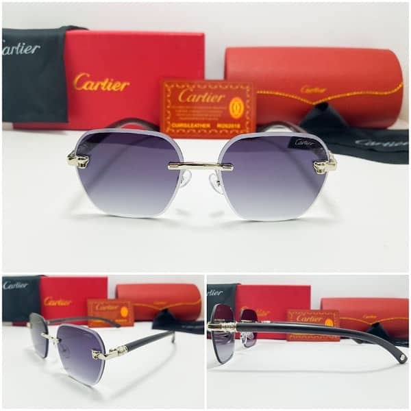 Cartier Latest Design 2024 Sunglasses for Men and Women. 6