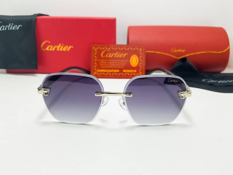 Cartier Latest Design 2024 Sunglasses for Men and Women. 7
