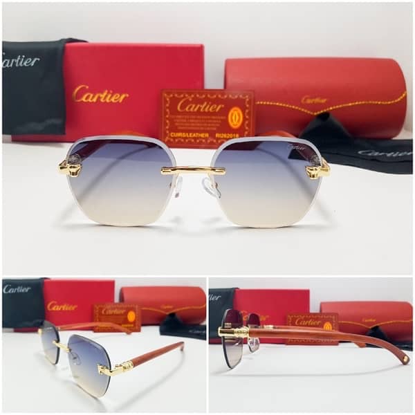 Cartier Latest Design 2024 Sunglasses for Men and Women. 9
