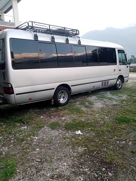 Toyota coaster  available for rent 1