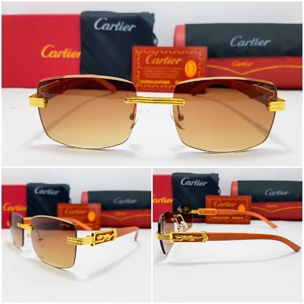 Cartier Brand Sunglasses New Design Sunglasses for Men and Women. 0